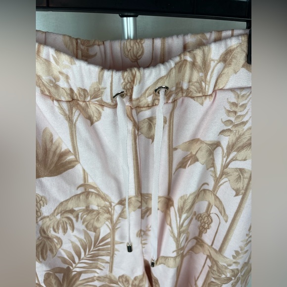 TED BAKER Henrina Botanical Pink/Tropical Printed Jersey Short Size 3 NWT - Picture 10 of 16
